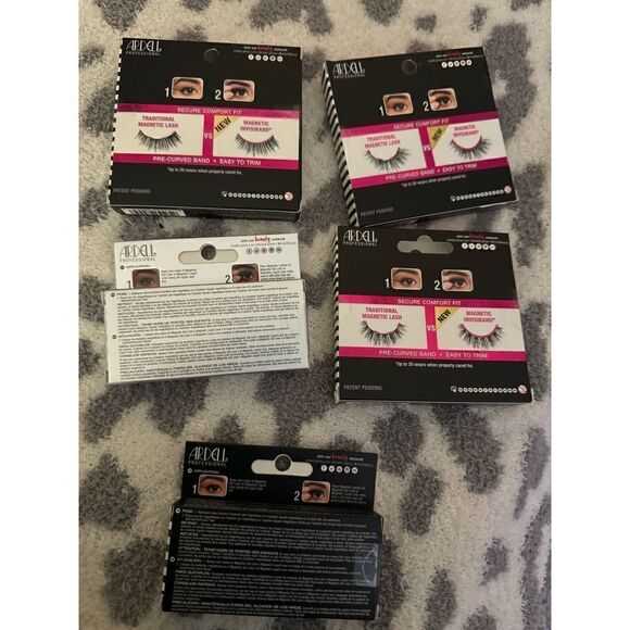 Beauty/makeup magentic eyelash lot- nip/nib ardell 5x bundle lot - Picture 2 of 3